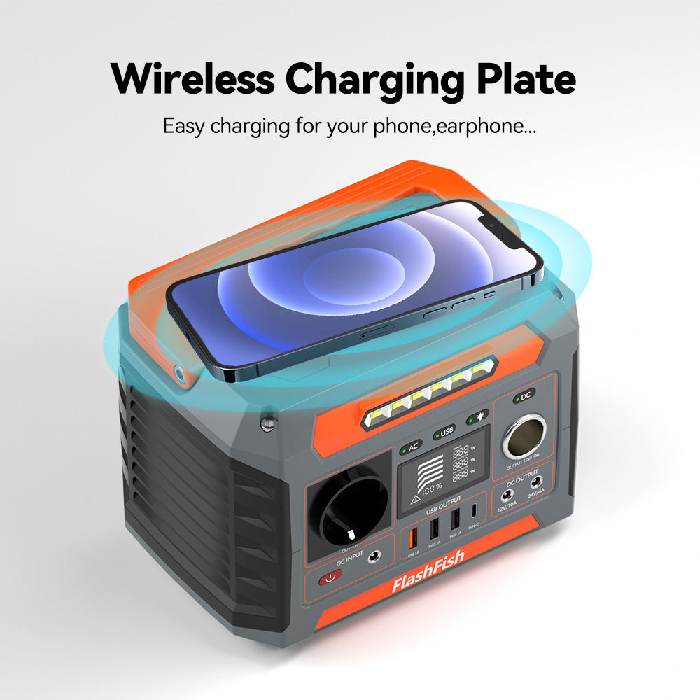 E300-300W Portable Power Station, 299Wh/80818mAh Solar Generator