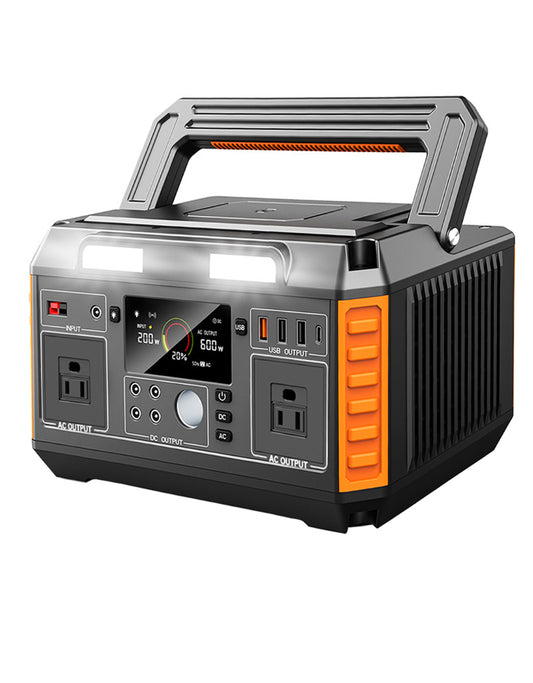 A6 Portable Power Station 600W,520Wh Portable Generator for Home&Camping&Blackout