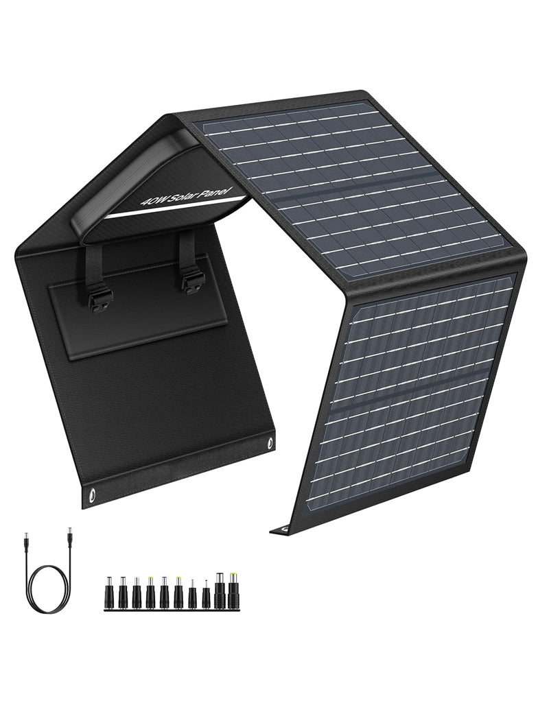 Portable Solar Panel Charger 40W Foldable Solar Panel