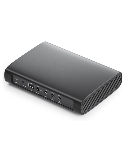 Mini UPS, 15000mAh Uninterruptible Power Supply with DC Output USB 5V/2A DC 5V/9V/12V/2A